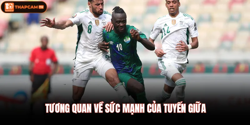Tương quan về sức mạnh của tuyến giữa