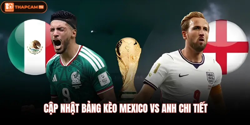 Mexico Vs Anh | Tam Sư Đối Đầu Chủ Nhà Tại Sân Azteca 3 Cập nhật bảng kèo Mexico vs Anh chi tiết